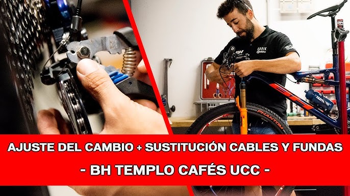 Cambiar cables y fundas de bicicletas de montaña 