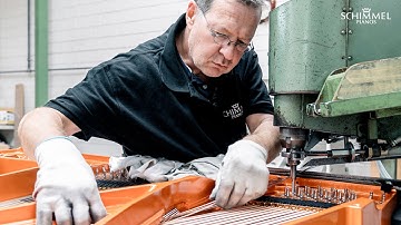 How a Schimmel Piano is made - Piano Strings