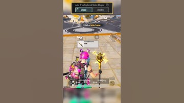 AUTO DROP REPLACED MELEE WEAPON | PUBG / BGMI ✅ #pubgmobile #pubg #tipsandtricks #bgmi #gaming