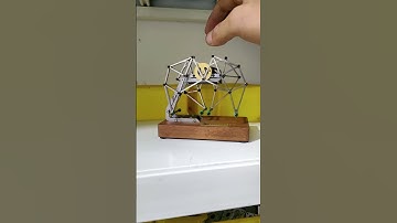 Strandbeest Metal Mechanical Gear-Driven Walking Model - EngineDIY