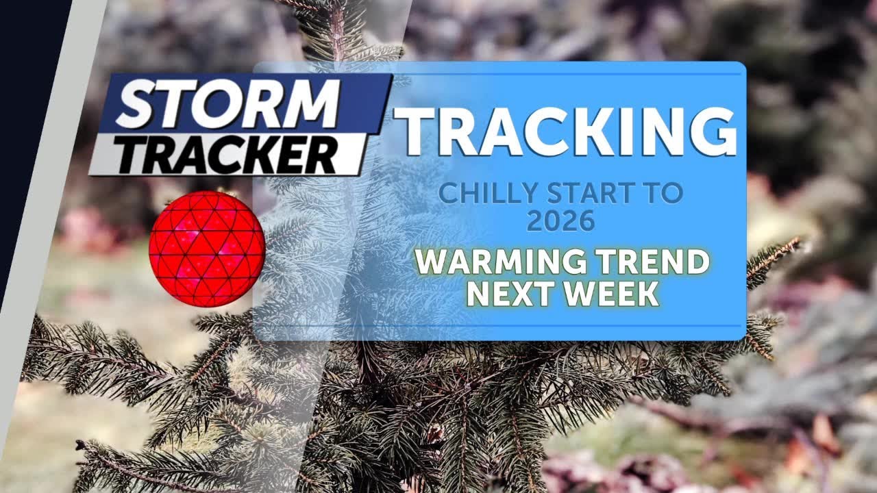 Tracking a chilly start to 2026, warming trend next week - YouTube