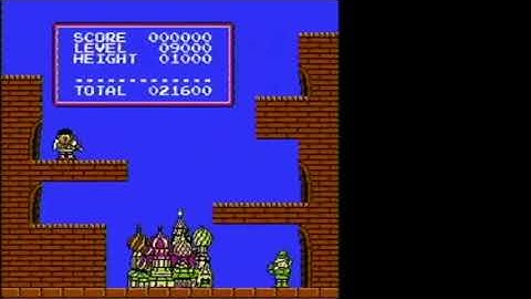 my first NES tetris PAL b-type 19-1