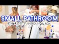 SMALL BATHROOM ORGANIZATION ON A BUDGET | SMALL APARTMENT ORGANIZING SOLUTIONS! LOVING LIFE AS MEGAN