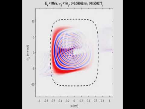 Wigner function of Gaussian wave packet forming quantum carpet