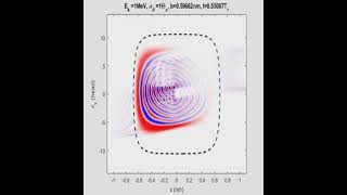 Wigner function of Gaussian wave packet forming quantum carpet