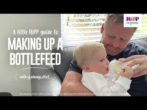 HiPP Organic -  Making up  a baby bottle