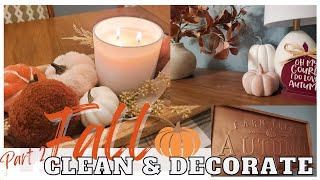 KITCHEN &amp; DINING FALL CLEAN &amp; DECORATE WITH ME 2022 // FALL DECOR IDEAS 2022 // FALL DECORATE PART 2