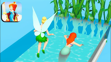 Princess Run 3D 👸🧜‍♀️🧚 All Levels Gameplay Android,ios