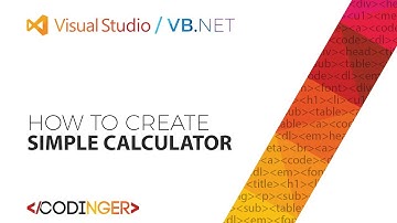 VB NET - How to create simple Calculator