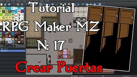 17-Tutorial RPG Maker MZ: Como hacer una Puerta Animada #FireArturo