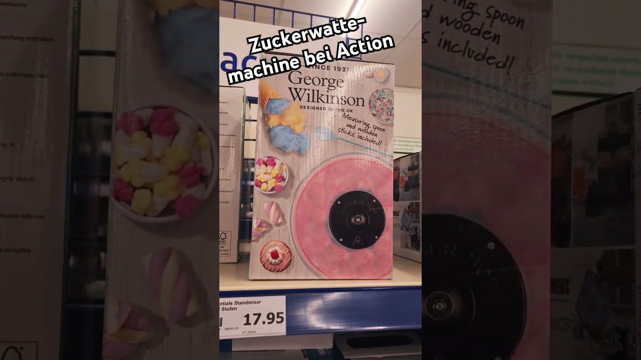 Zuckerwatte Maschinen Bei Action Cottoncandy