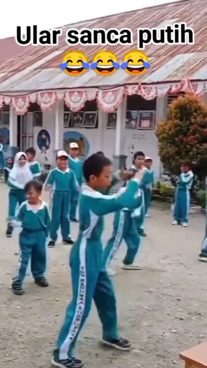 Heboh‼️anak SD nari Tabola bale #tabolabale #nari #senam #sd