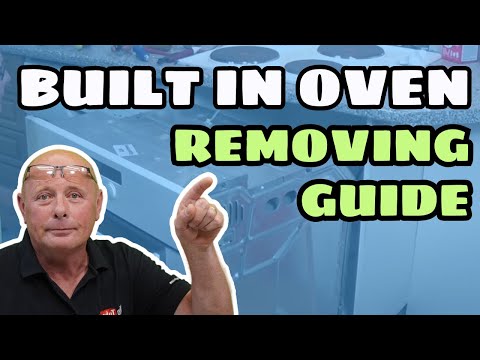 How to remove a built in oven, single or double