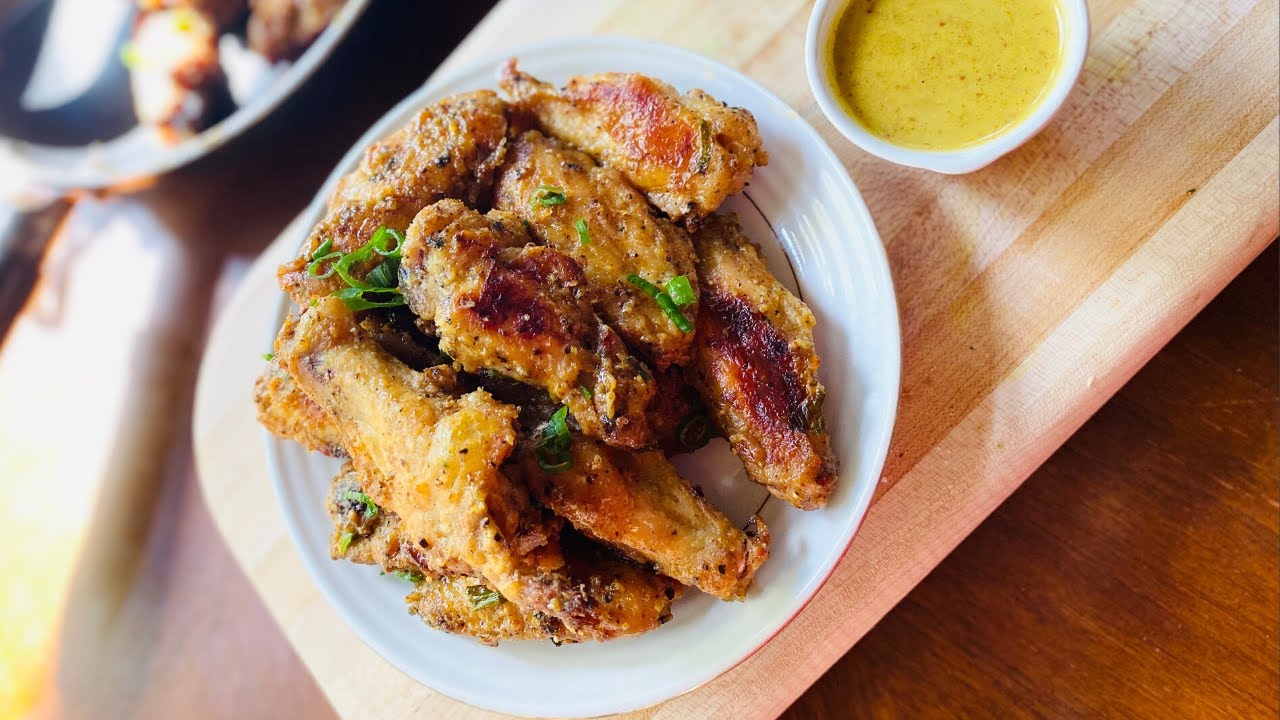 How to make BAKED CHICKEN WINGS Glazed with Honey Mustard Sauce [2020