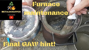 Maintenance on the furnace - GAW final hint!