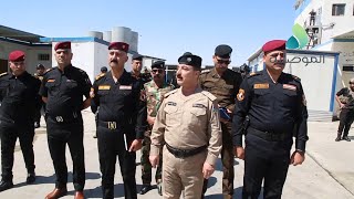 قائد شرطة نينوى يزور مقر فوج سوات ويؤكد انه الذراع اليمنى لقيادة الشرطة