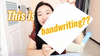 I Tried the Most Popular English Font Among Chinese Students!