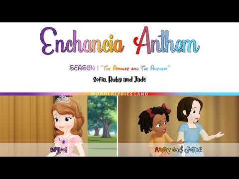 ENCHANCIA ANTHEM | COLOR CODED LYRICS |✨WONDERLYRICS LAND✨ |