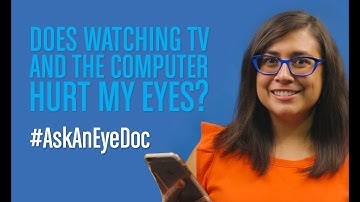 Ask An Eye Doc: Does looking at a computer screen hurt my eyes?