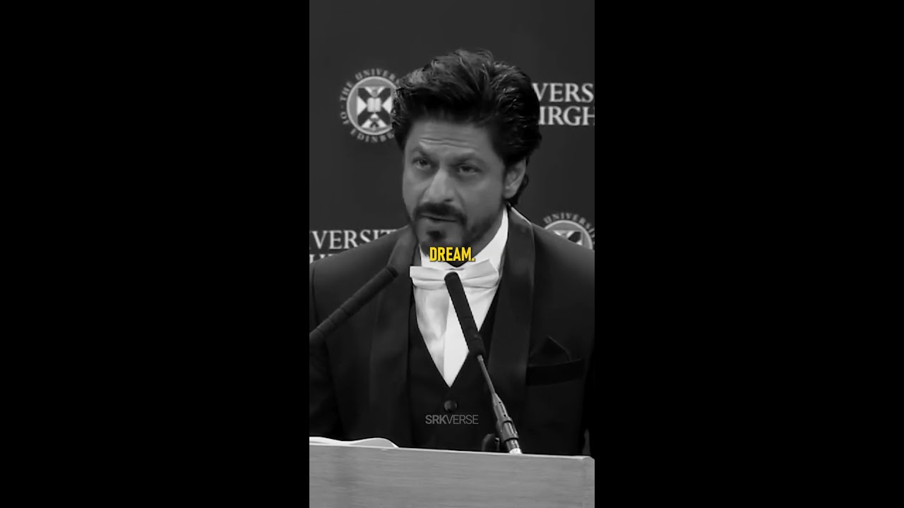 Study hard work hard play harder  Srk Speech   shorts  status