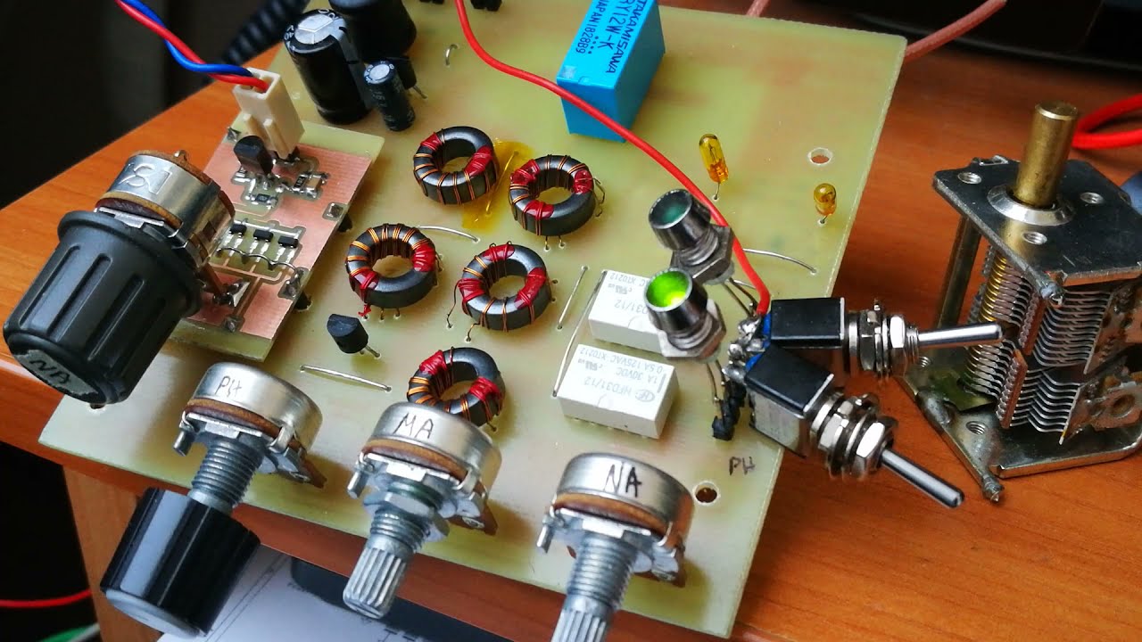DL2KQ noise canceller v.2 - YouTube