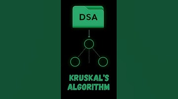 Kruskal’s Algorithm in DSA