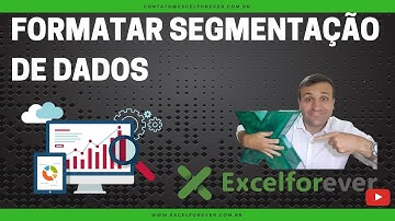 Formatar segmentação de dados