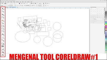 TOTURIAL DASAR CORELDRAW l  MENGENAL TOOL CORELDRAW #1