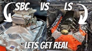 SBC VS LS Which One Do YOU Choose?   Square Body Chevy C10 Build