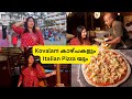 കോവളം LIGHT HOUSE BEACHഉം പിന്നെ അടിപൊളി PIZZAയും | ANITHAS BRISTO & CAFE