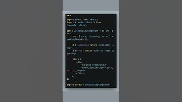 Master React Custom Hooks for Data Fetch #React