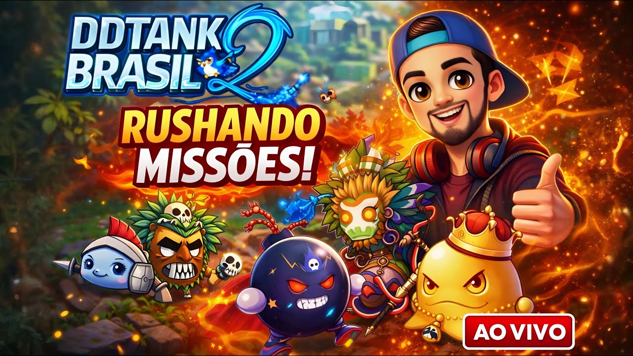 🔥 DDTANK BRASIL 2 - NOVO SERVIDOR - RUSHANDO MISSOES🔥