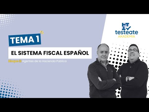 Clase del Tema 1 de Agentes de la Hacienda Pública