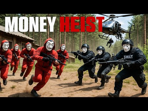 PARKOUR VS MONEY HEIST 6 BAD GUYS No ESCAPE POLICE Thunder Hunt Begins Now BELLA CIAO Epic POV