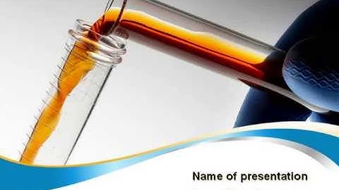 Labs Testing Tubes PowerPoint Template by PoweredTemplate.com