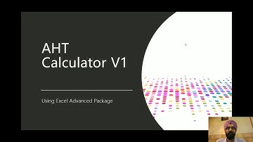 AHT Calculator V1 Final Video - Automation Anywhere - Robotic Process Automation - RPA