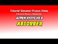 Absorber Tray - Tutorial Simulasi Proses Kimia - Aspen HYSYS V8.8