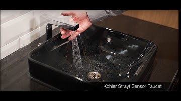 Kohler Strayt Touchless Sensor Faucet Installation video