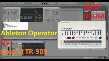 How To Make A 909 Kick Drum With Operator | Ableton Live