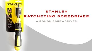 STANLEY Ratcheting Screwdriver - Full Review and Use