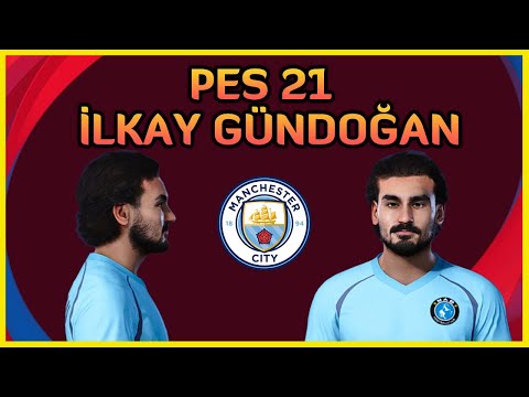 Pes 2021 Ilkay Gundogan Face Hair And Beard Update Manchester City Fc Youtube