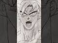 GOKU.......ART BY HUNTER #music #viral #colors