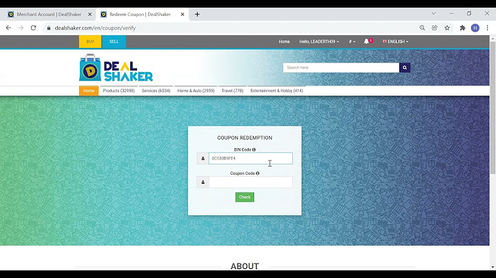 Hướng dẫn bán hàng trên dealshaker và nhận tiền hàng