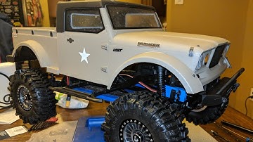 MST-CFX-W 1/8 Scale Crawler Kit with Portal Axles UNBOXING & Build Lapse & First Test vs TRX4 SCX10