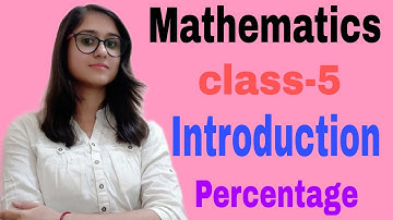 percentage class 5 Maths Introduction
