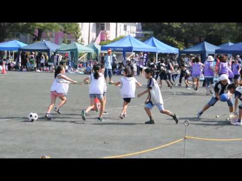 10月2日　神山連区運動会　多玉リレー
