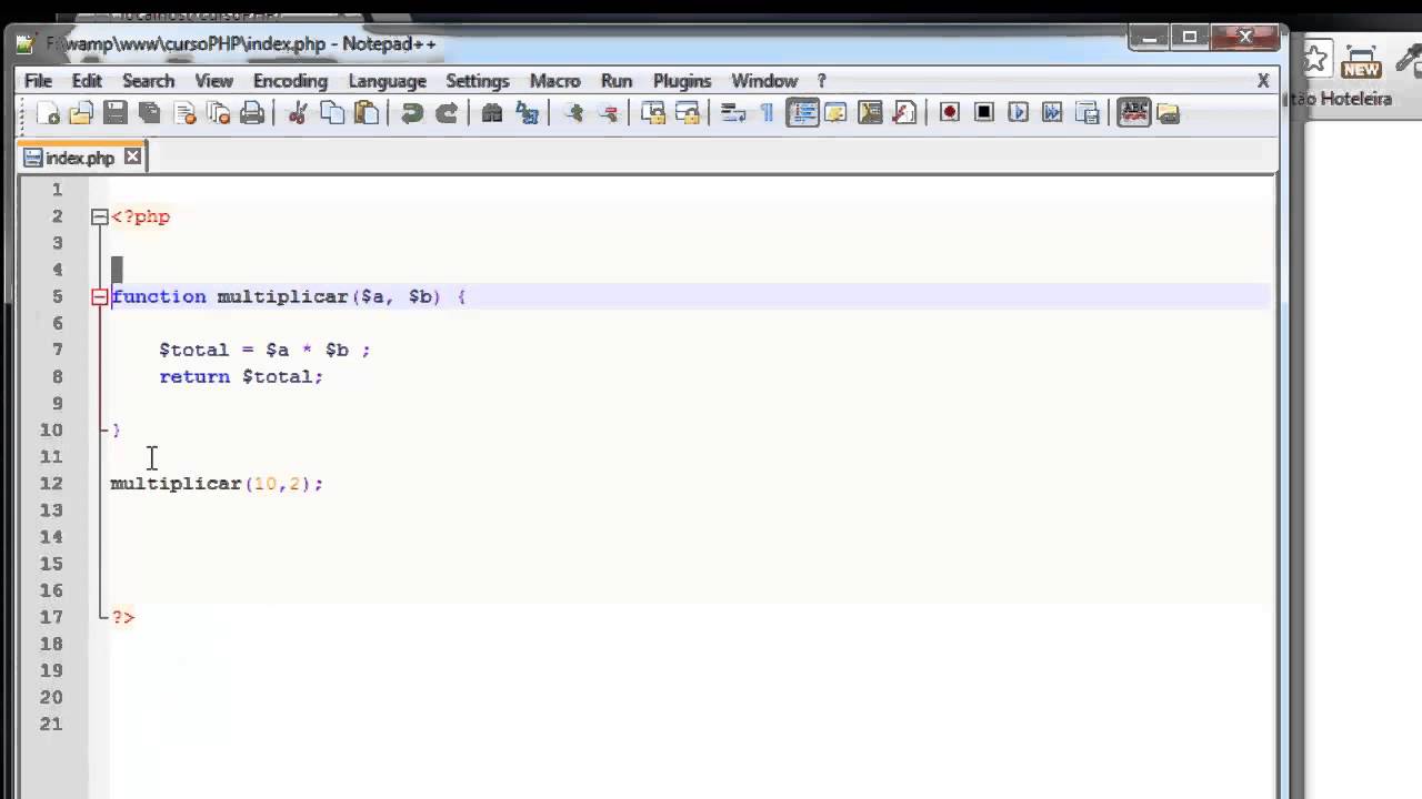 Tutorial PHP para iniciantes - 15 ( Funções - return ) - YouTube