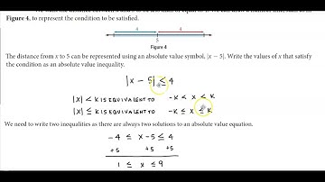 Math 10 2.7 Example 9 Determining a Number within a Prescribed Distance