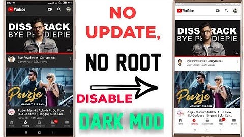 How to Disable YouTube Dark Mode/ Black Theme - No Apps ! No Root | Problem ✔Solved 2019