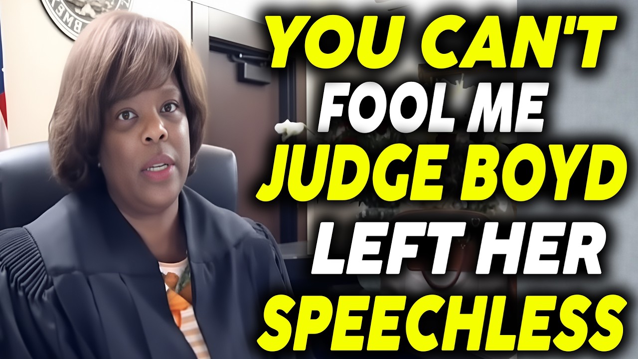 Defendant Tries to Fool Judge Boyd. Her Response Left Everyone Speechless.